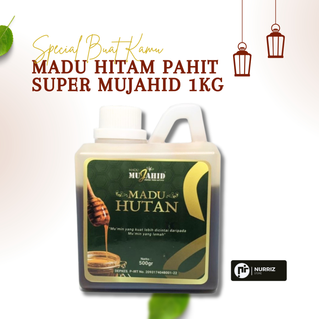 

Madu Hutan Mujahid Original 500gr Asli