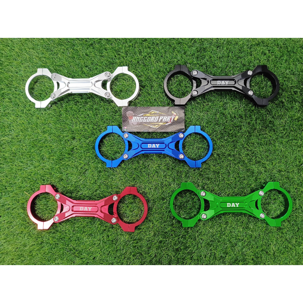 BORGOL SHOCK DEPAN NINJA VIXION IMPORT ALUMINIUM CNC | STABILISER STABILIZER SHOCK DEPAN NINJA