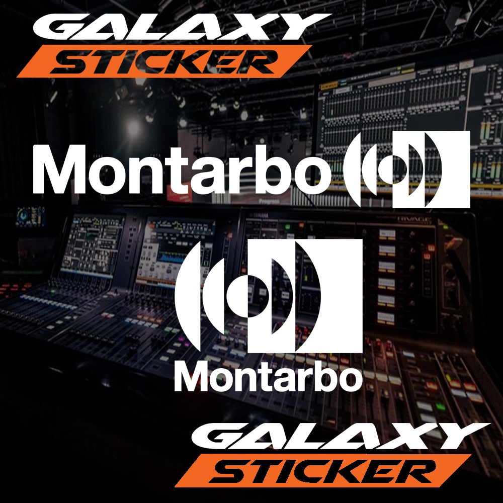 

cutting sticker hardcase box sound system montarbo.stiker koper audio logo montarbo