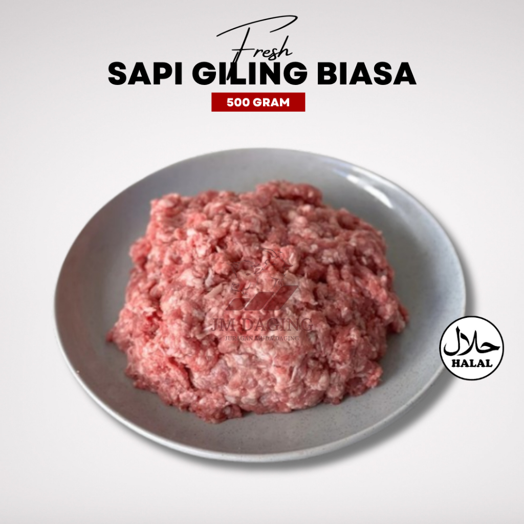 

Daging Giling Sapi Ground Beef Halal 500gr Tangerang