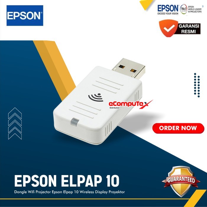 EPSON ELPAP 10 WIRELESS LAN FOR PROJECTOR | DONGLE USB WIFI PROYEKTOR ORIGINAL