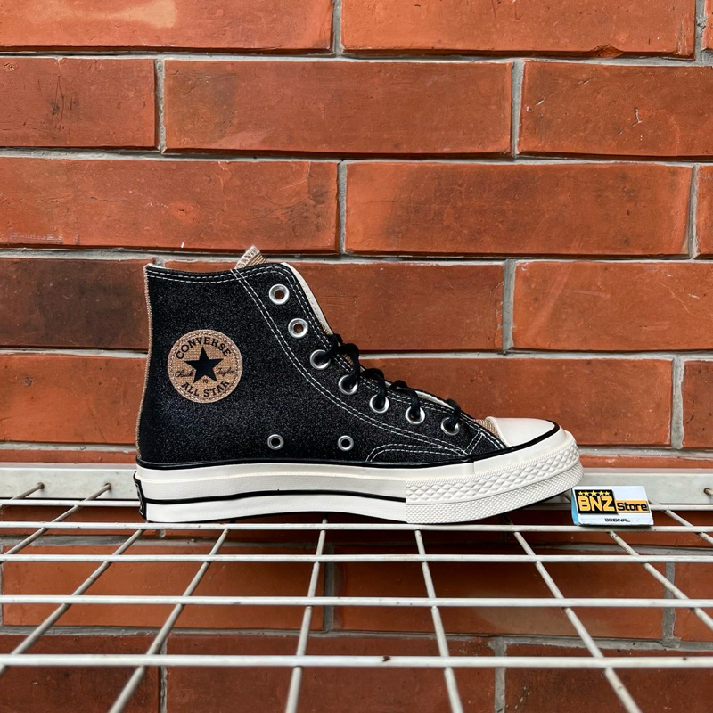 Converse Chuck 70 Glitter Black Gold Egret