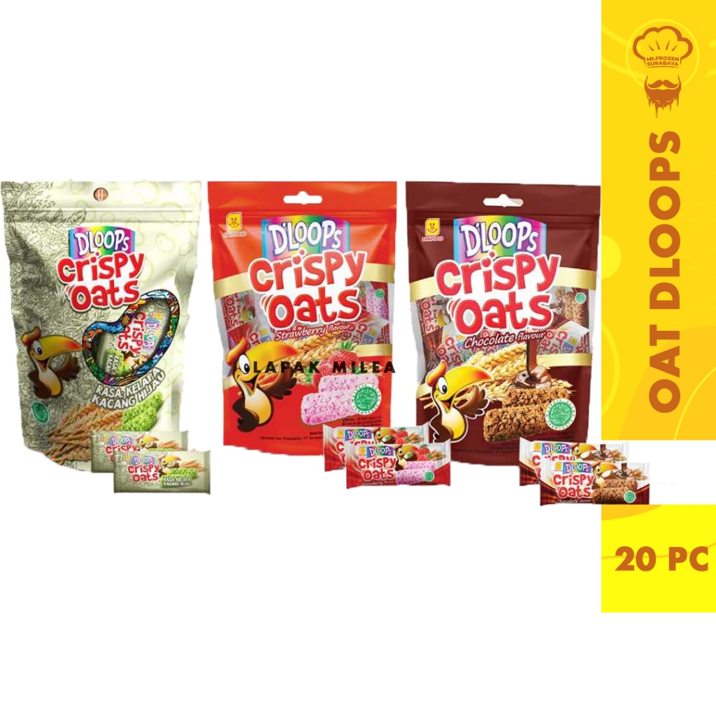 

D'loops Dloops Crispy Oats 200gr