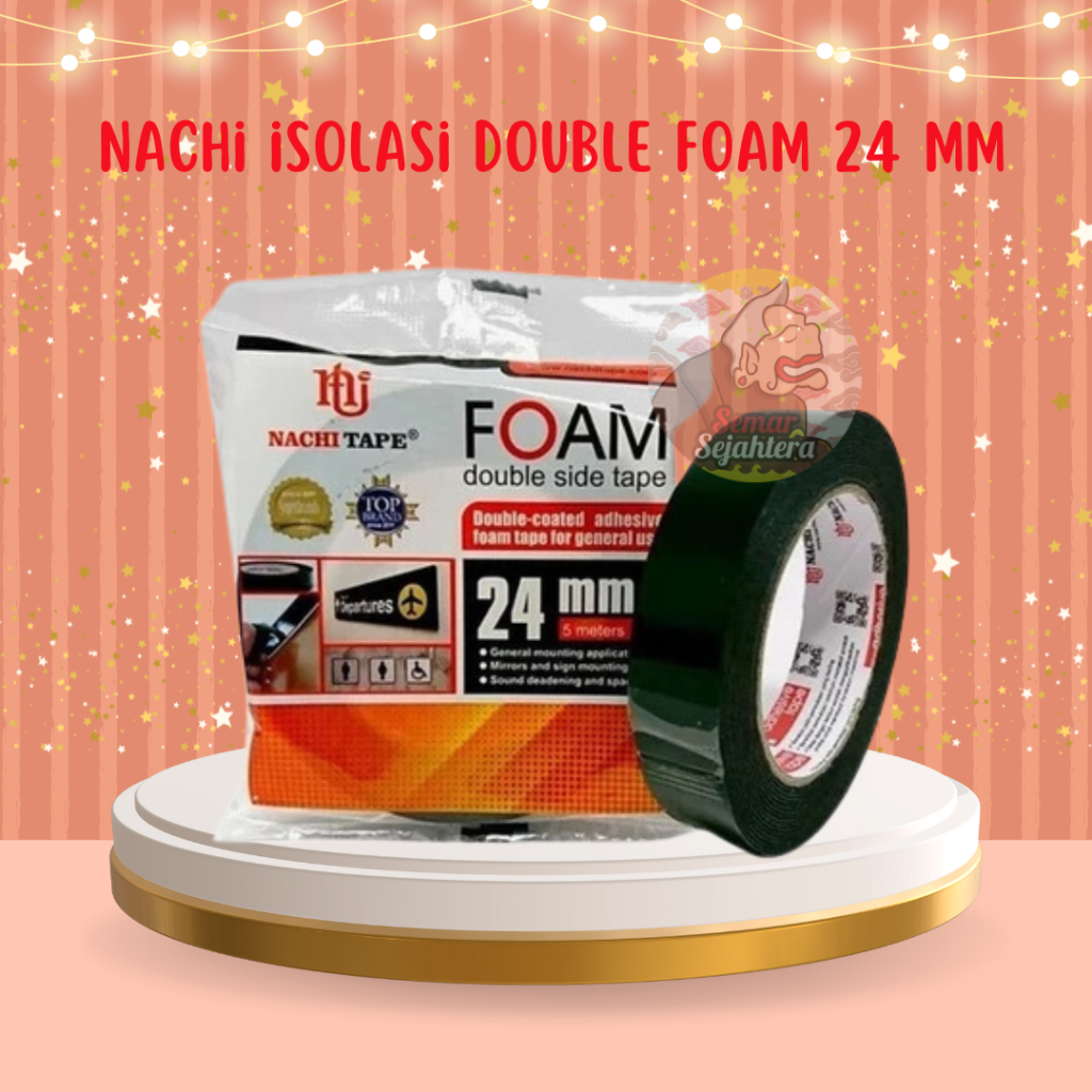 

[PCS] ISOLASI NACHI DOUBLE FOAM 1" / 24 MM / ISOLASI BUSA