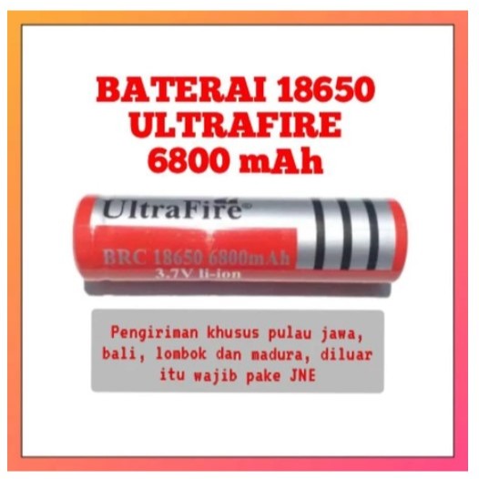 Baterai ULTRAFIRE / Batrei Charge / Batre 18650 / Batrai Isi Ulang
