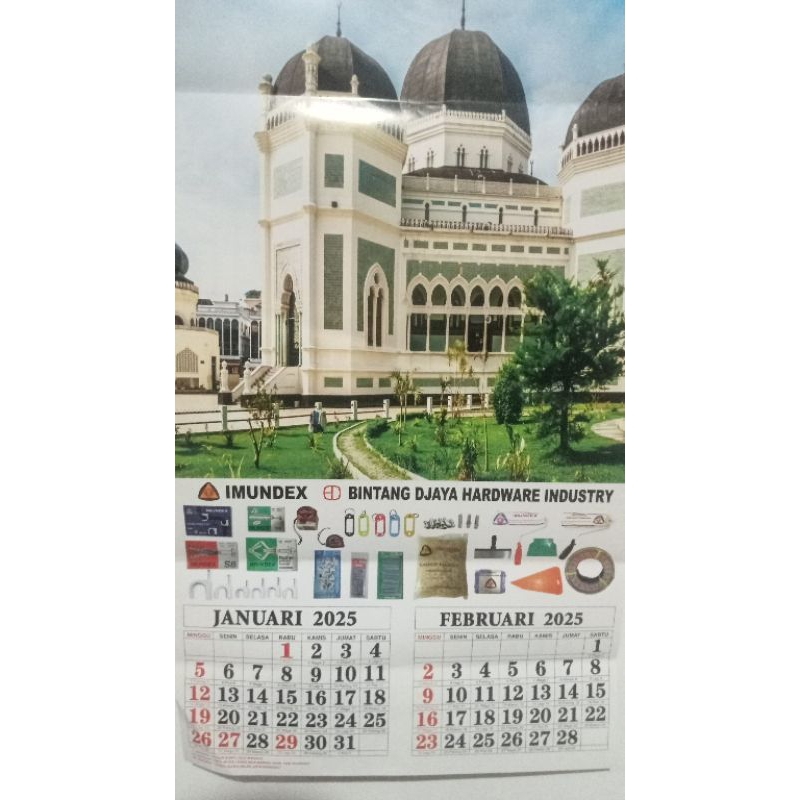 

Kalender 2025 All varian Masjid