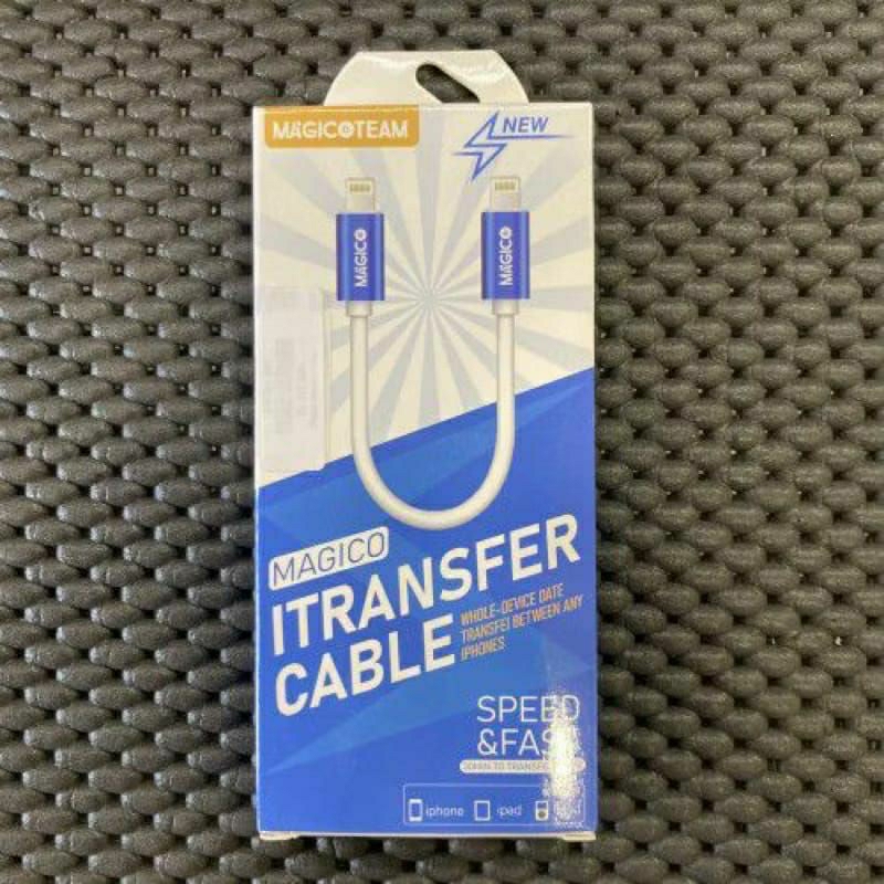 KABEL TRANSFER DATA IPHONE TO IPHONE/IPAD MAGICO CABLE LIGHTNING TO LIGHTNING PINDAH DATA CEPAT