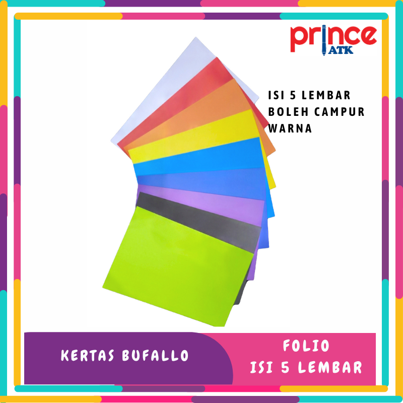 

KERTAS BUFALLO UKURAN FOLIO ISI 5 LEMBAR