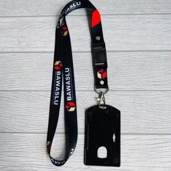 

LANYARD BAWASLU DAN PANWASLU SUDAH SATU SET LANYARD+HOLDER