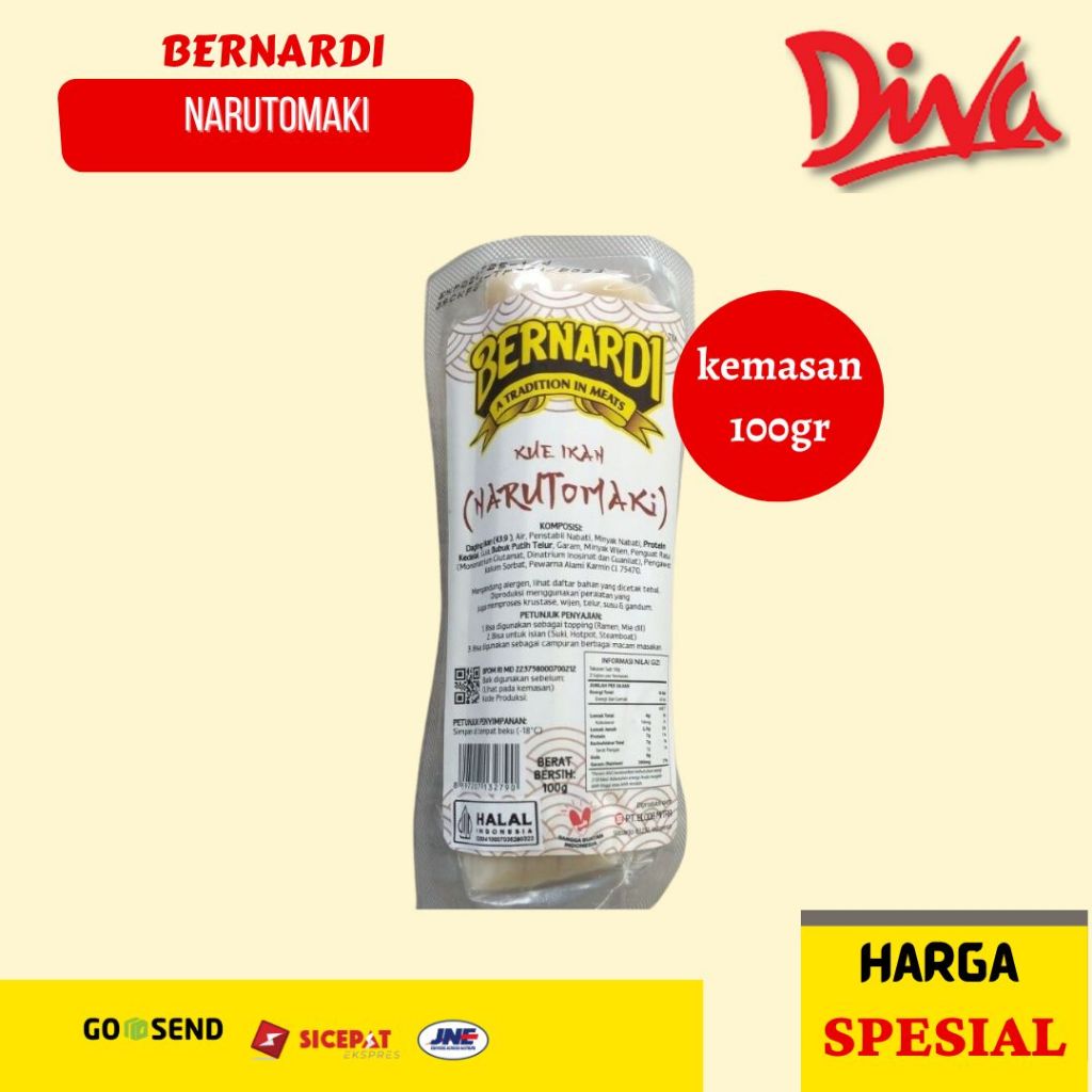 

Bernardi Narutomaki 100gr | Bernardi Kue Ikan