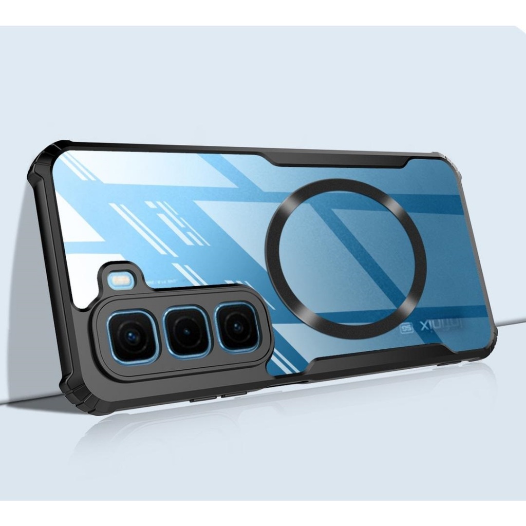 IDEA CASE - INFINIX NOTE 50X / 50 PRO / HOT 50 PRO PLUS Soft Case Silikon Clear RING MAGSAVE CASING 