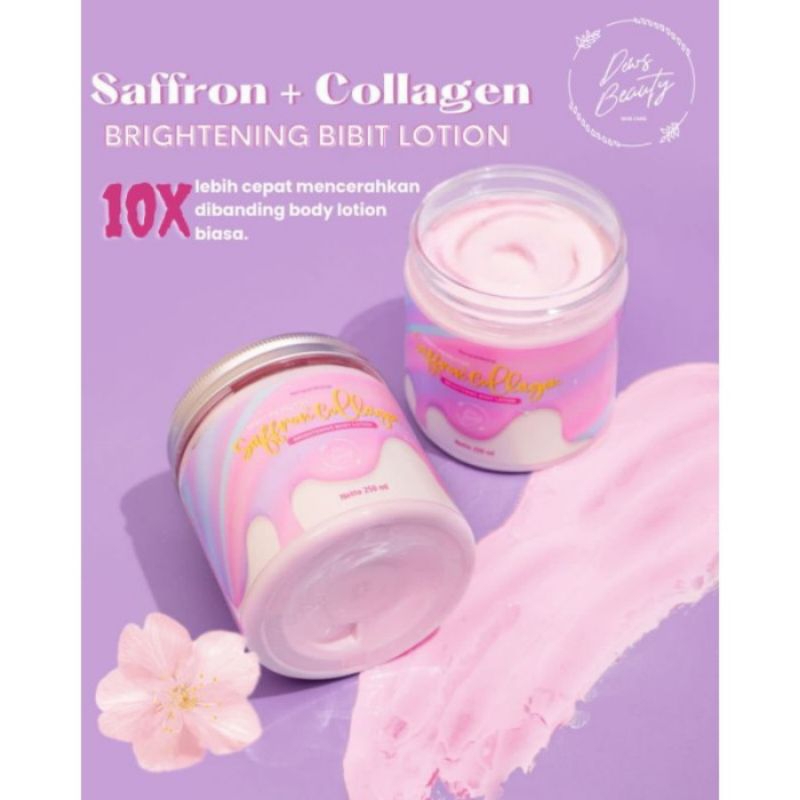 BIBIT PEMUTIH SAFROON + COLLAGEN BY DEWS BEAUTY ORIGINAL GLOWEE