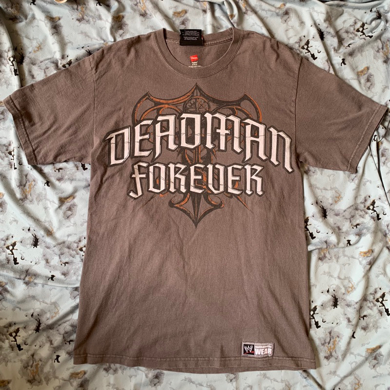 WWE T-Shirt Undertaker Deadman Forever Vintage Original ( Kaos Wwe )