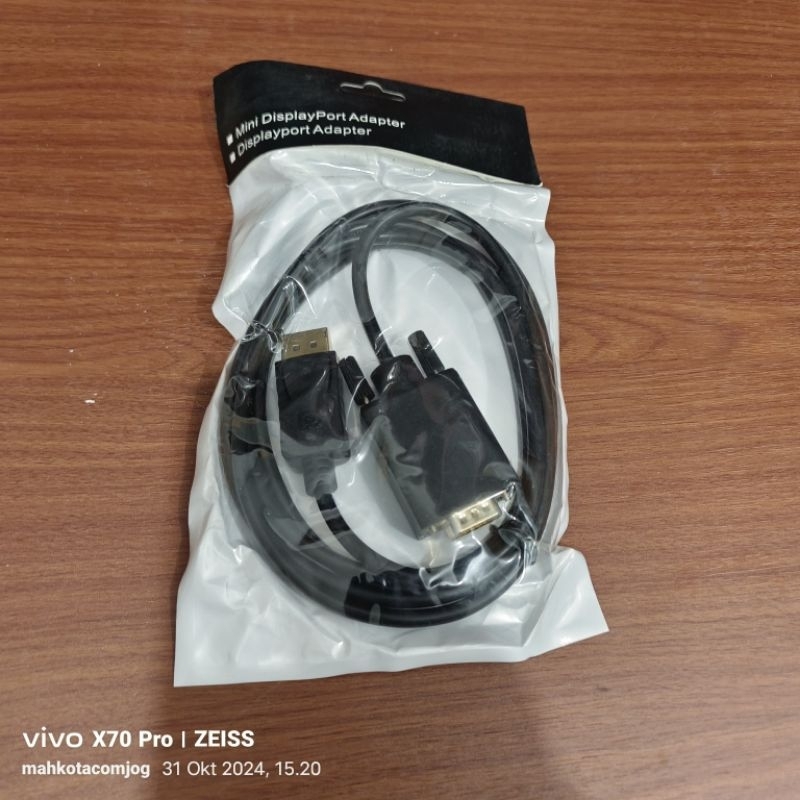 Kabel Display Port to VGA / DP to VGA