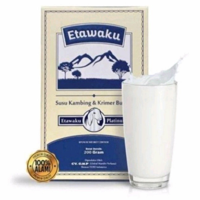 

Etawaku Platinum Original - Susu Kambing Segar Etawa Bantu Masalah Pernafasan Asma Sesak Nafas ORIGINAL/ASLI
