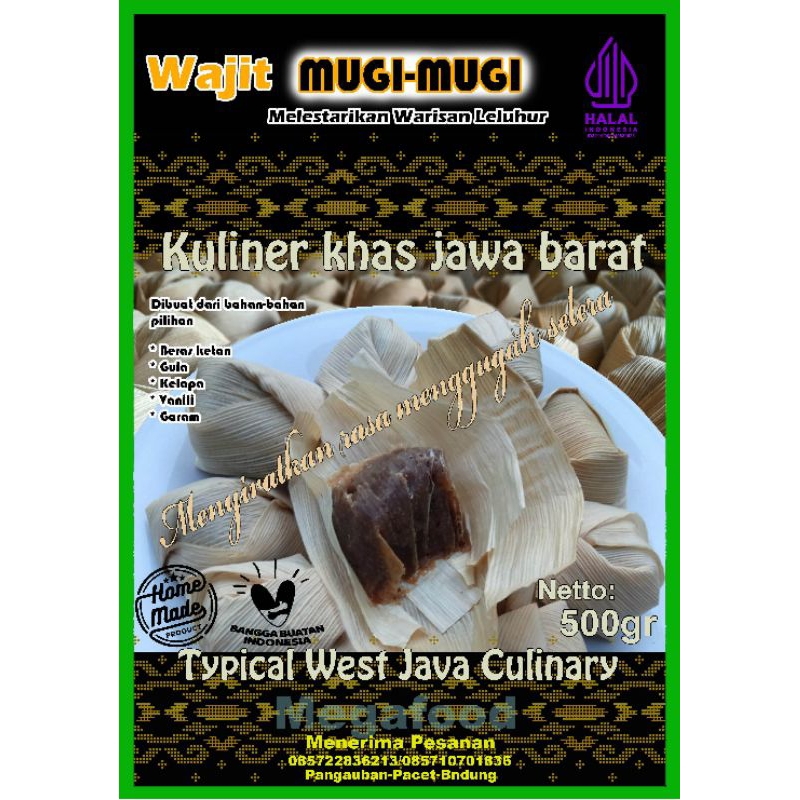 

wajit kuliner khas Jawa barat. 500gr