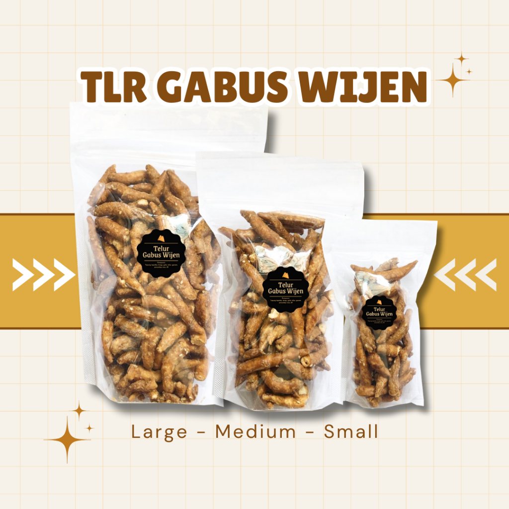 

[DELISH SNACKS] Telur Gabus Wijen / Snack Cemilan Jajanan Camilan Telor Gabus Manis Gurih