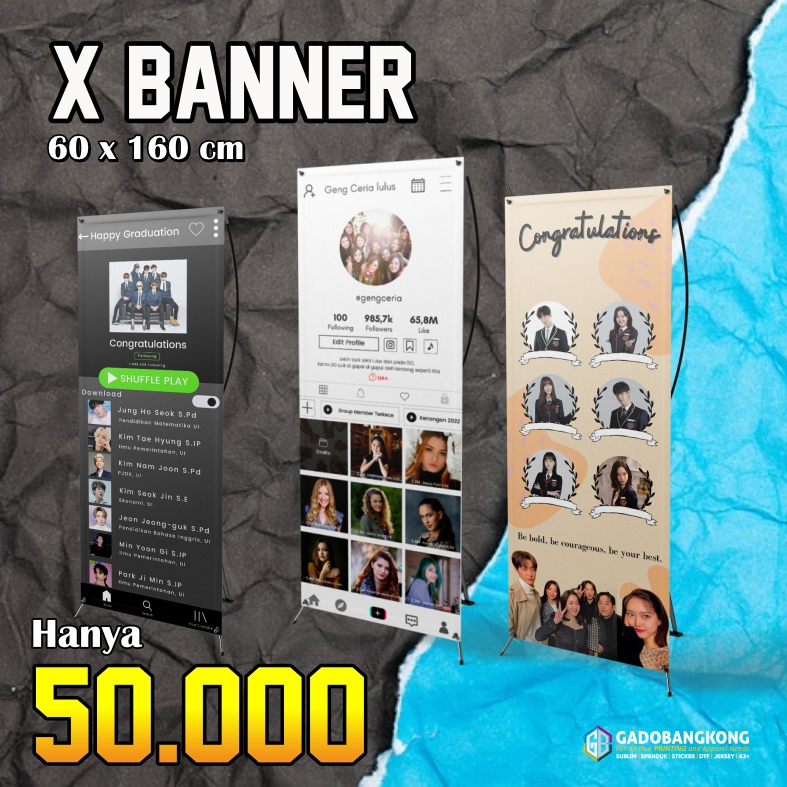 

X BANNER WISUDA