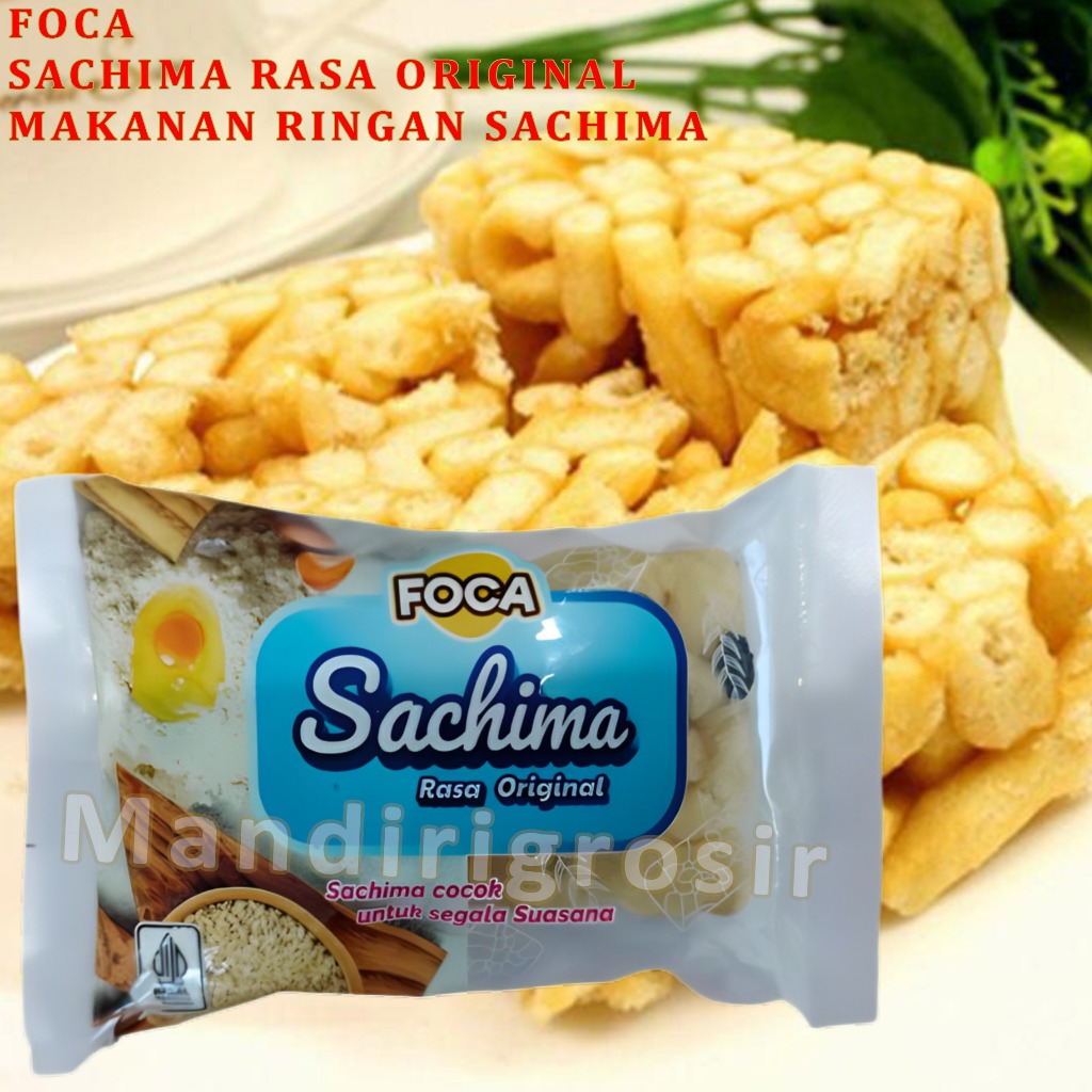 

Makanan Ringan Sachima * Foca Sachima * Sachima Rasa Original * 40gr