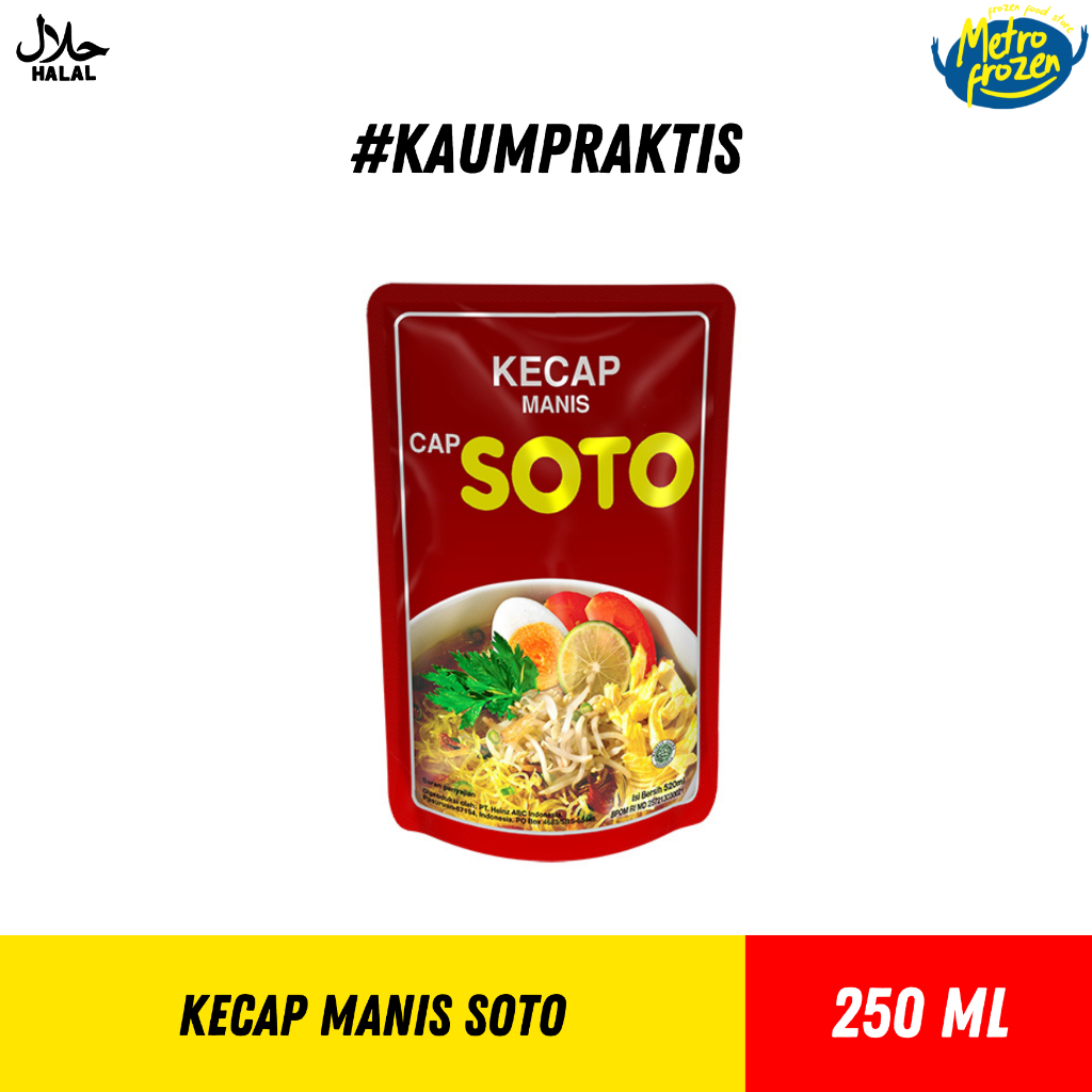 

Kecap manis SOTO 520ml