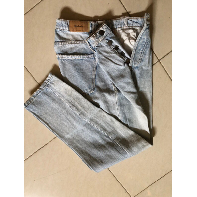 PRELOVED JEANS Stradivarius Mom Jeans