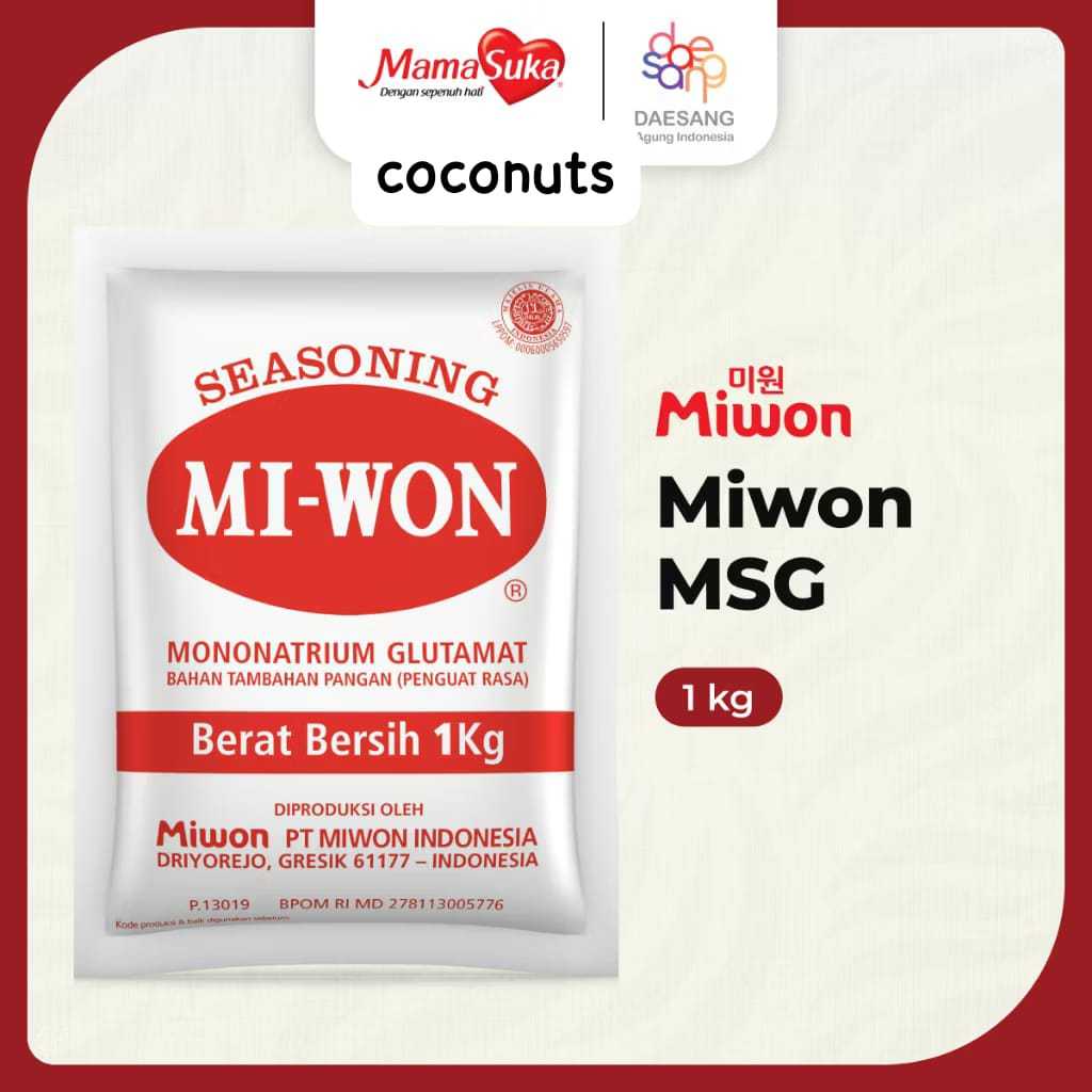 

Miwon MSG Penyedap Rasa 1 Kg