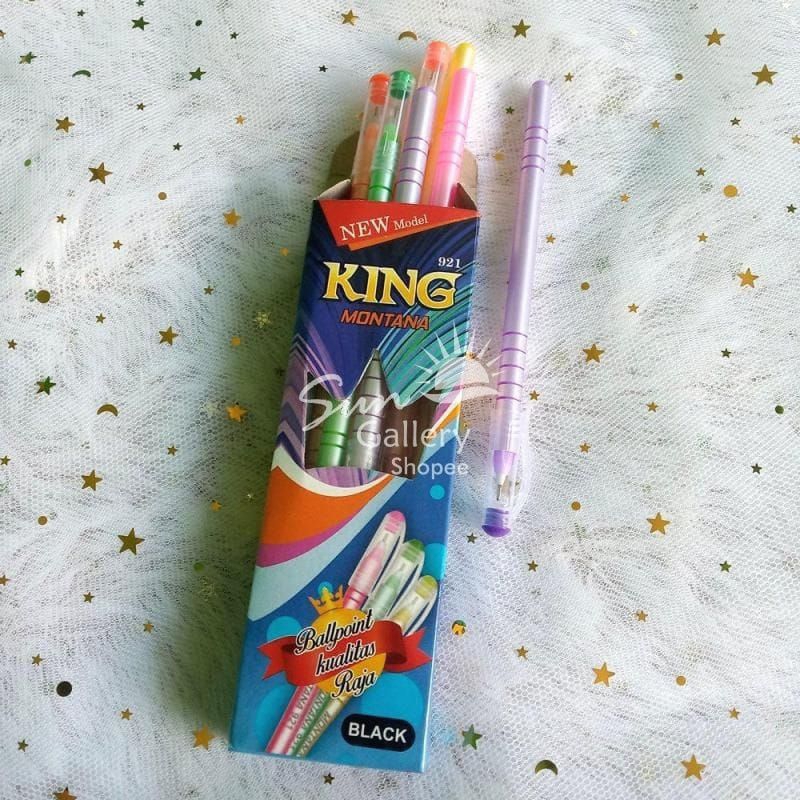 

PAKET 6 PENA/PULPEN KING MONTANA