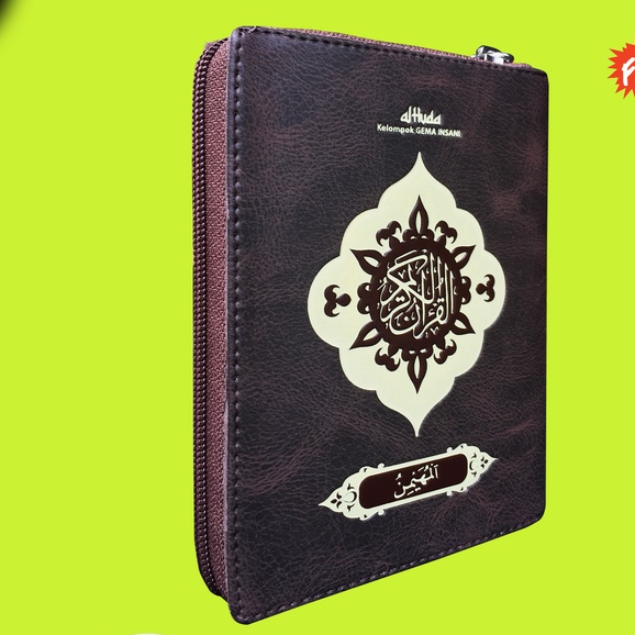 Al Quran Terjemah Saku Al Muhaimin ukuran kecil A6 Resleting