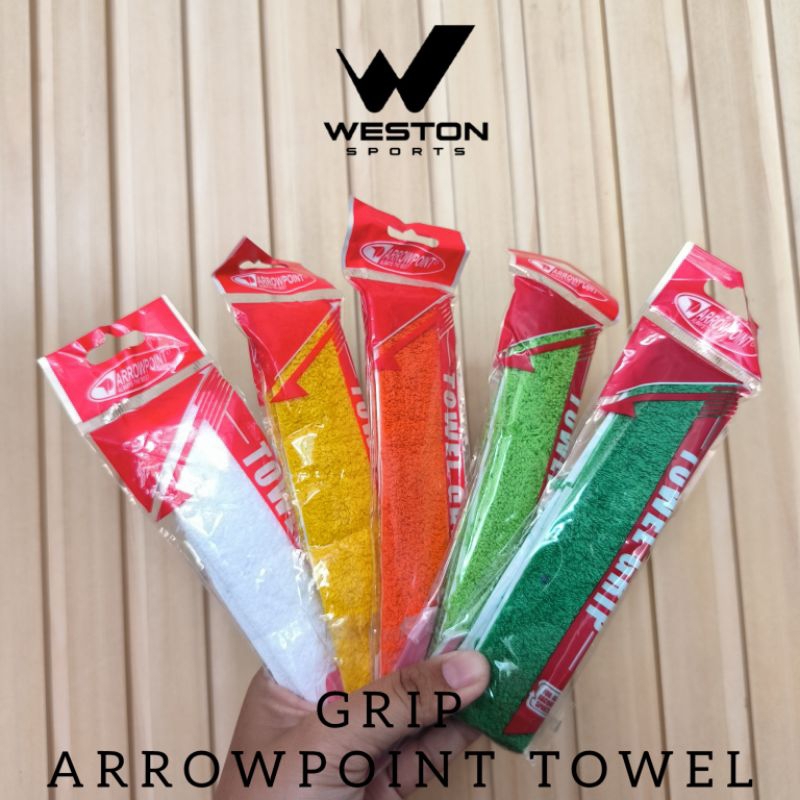 GRIP Tape ARROWPOINT TOWEL Grip Raket Badminton Tennis Anti Slip Grip Handuk Original Bahan Halus Te