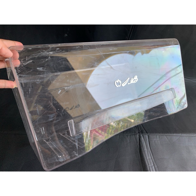 Box sayur kulkas polytron 2 pintu kulkas jumbo inverter ori bekas copotan minus lecet tidak pecah