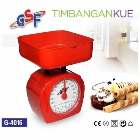 Timbangan Kue / Timbangan Dapur Muat 2 kg / Timbangan Warung 2kg