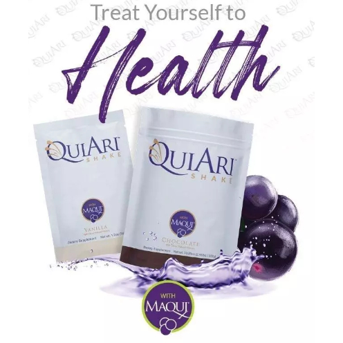 Quiari/Maqui Berry Supplement Kesehatan/Quiari Protein Shake Chocolatte dan Vanilla