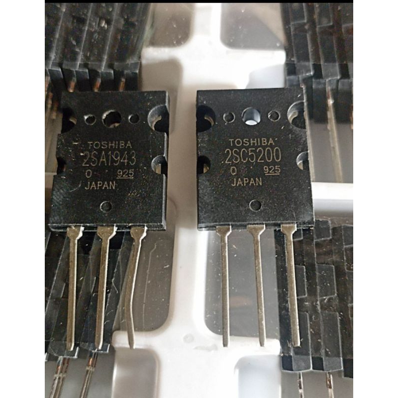TRANSISTOR TOSHIBA A1943 C5200 LOT 925 UP TO 90v 2SA1943 2SC5200 ASEMBLY JAPAN ORIGINAL A 1943 C 520