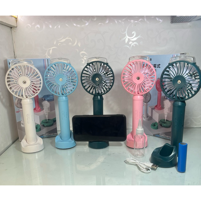 Kipas Nano Spary Angin Portable Kipas Humidifier face mist