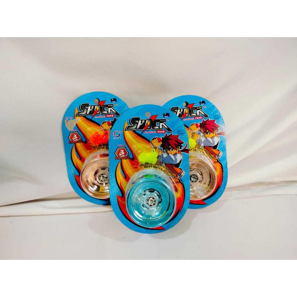 YOYO BESI MURAH YOYO SHOCK 3 BEARING MAINAN ANAK-2802