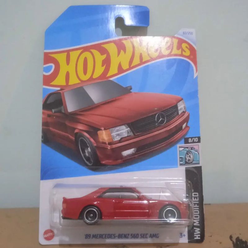 hot wheels mercedes 560 sec amg