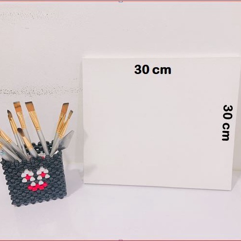 

Grosir Kanvas Putih Bersih uk 3x3 Kanvas Lukis Menggambar Canvas Art DIY Craft