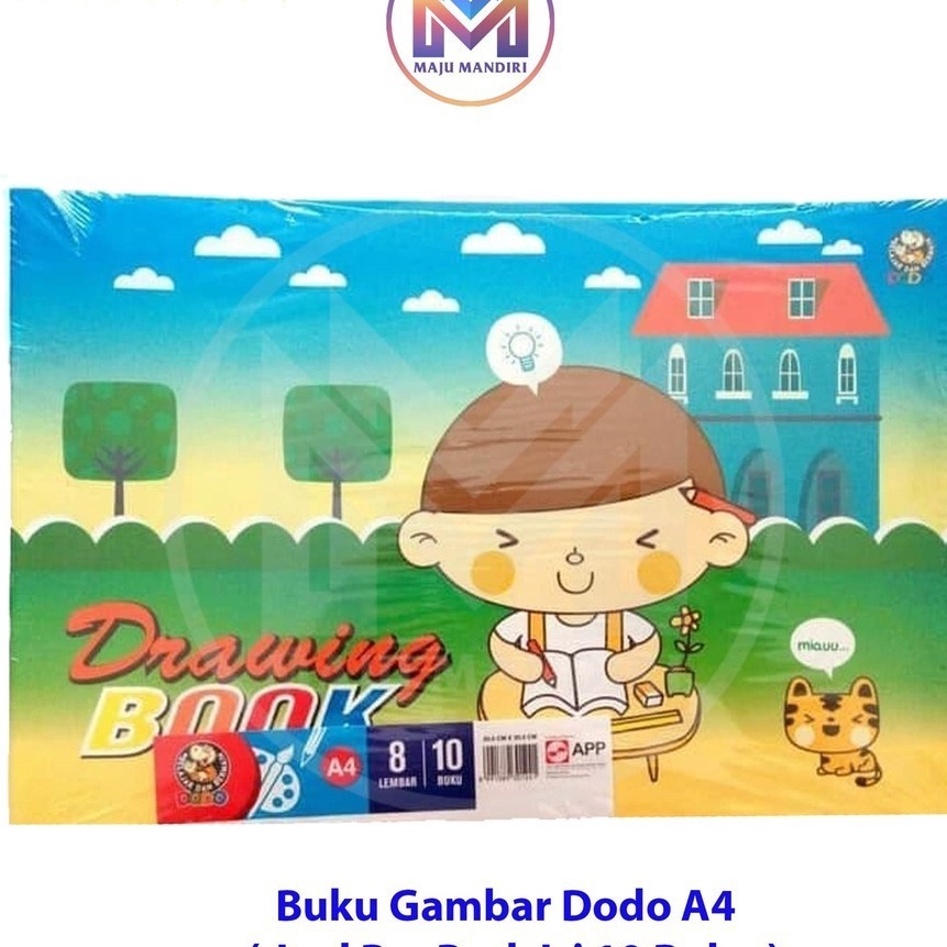 

FG2 Buku Gambar Dodo A4 Drawing Book Per Pack Isi 1 Buku