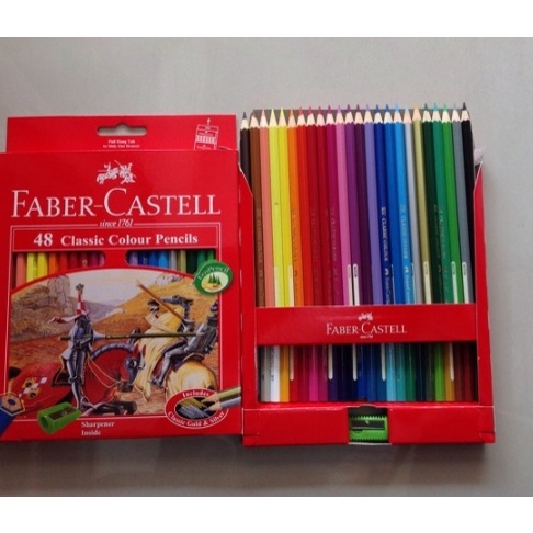 

Termurah Pensil Warna 48 Warna Classic Faber Castell