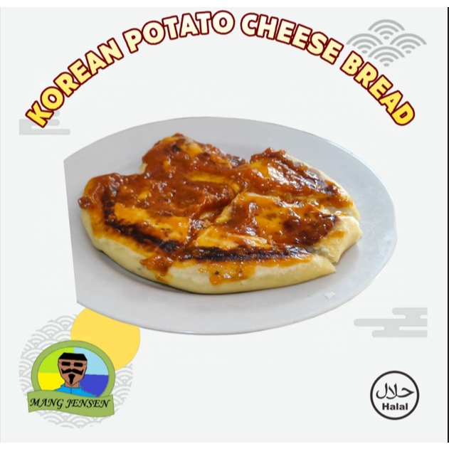 

Korean Potato Cheese Bread Varian Bolognese Pizza