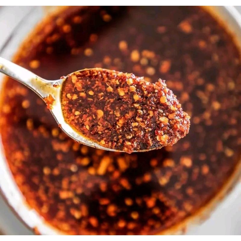 

Bumbu Chili Oil 150 ML Di jamin Mantul