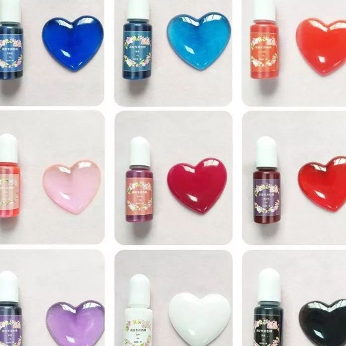 

Eksklusif Pewarna Resin Cair Pmen Crystal Kristal Clear Bening Pment Dye Slime