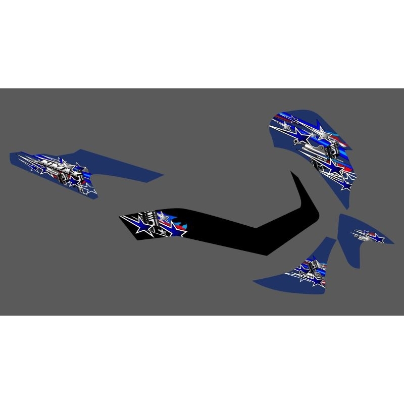 STRIPING STICKER TRANSPARAN YAMAHA NMAX NEW DESIGN LIVERY BINTANG DIESEL CUSTOM