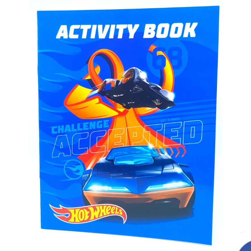 

KF7 Dadi Hotwheels Activity Book Buku Mewarnai Buku Aktivitas anak