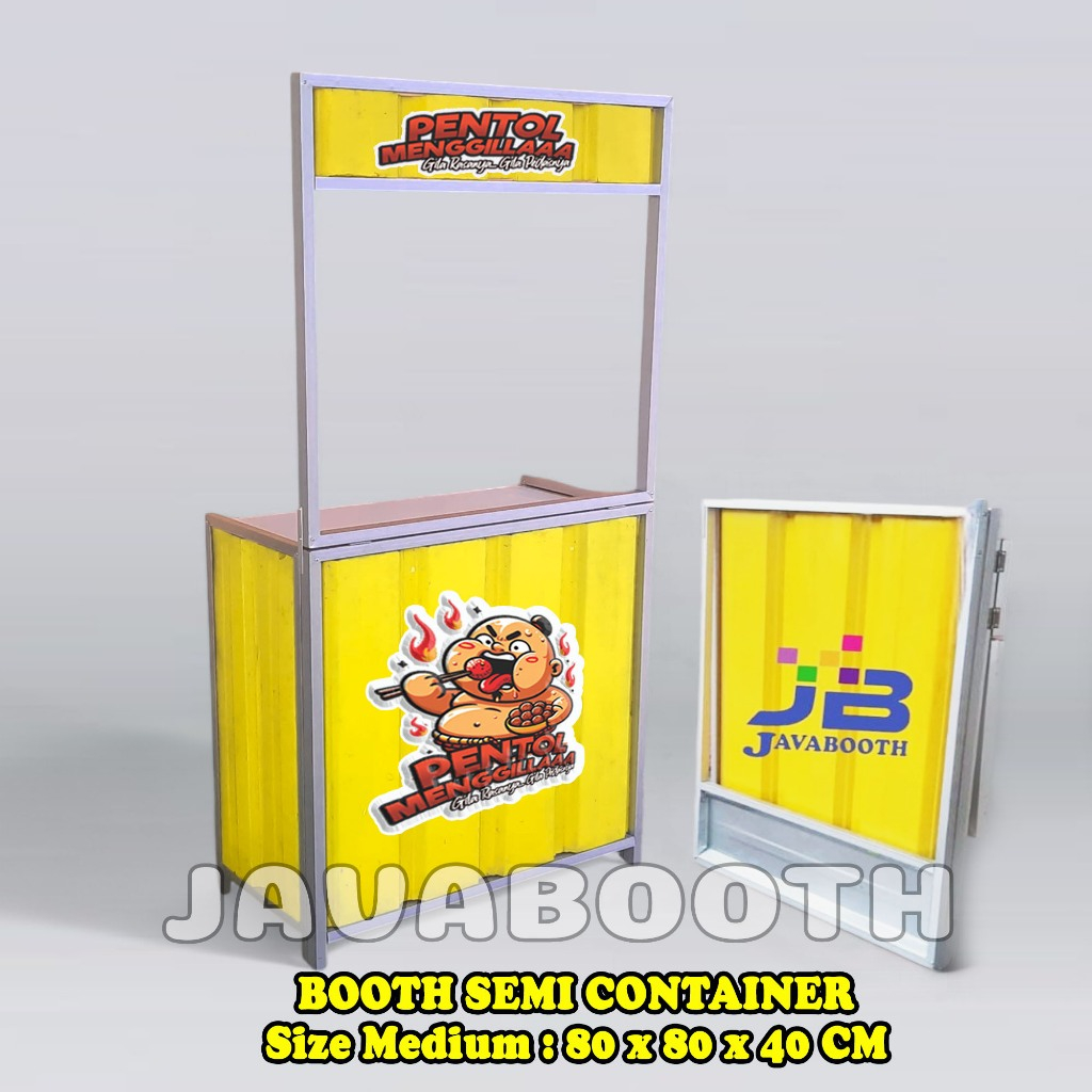 Booth Portable Semi Container