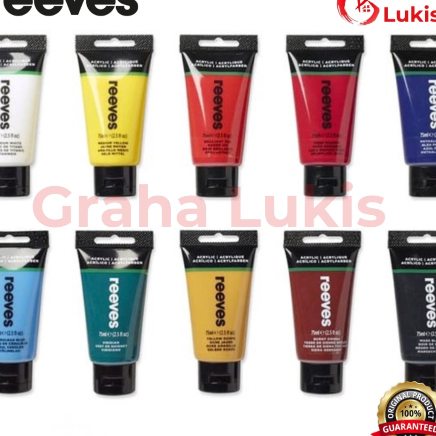 

Terjangkau Reeves Acrylic Colour Fine Artist 75ml
