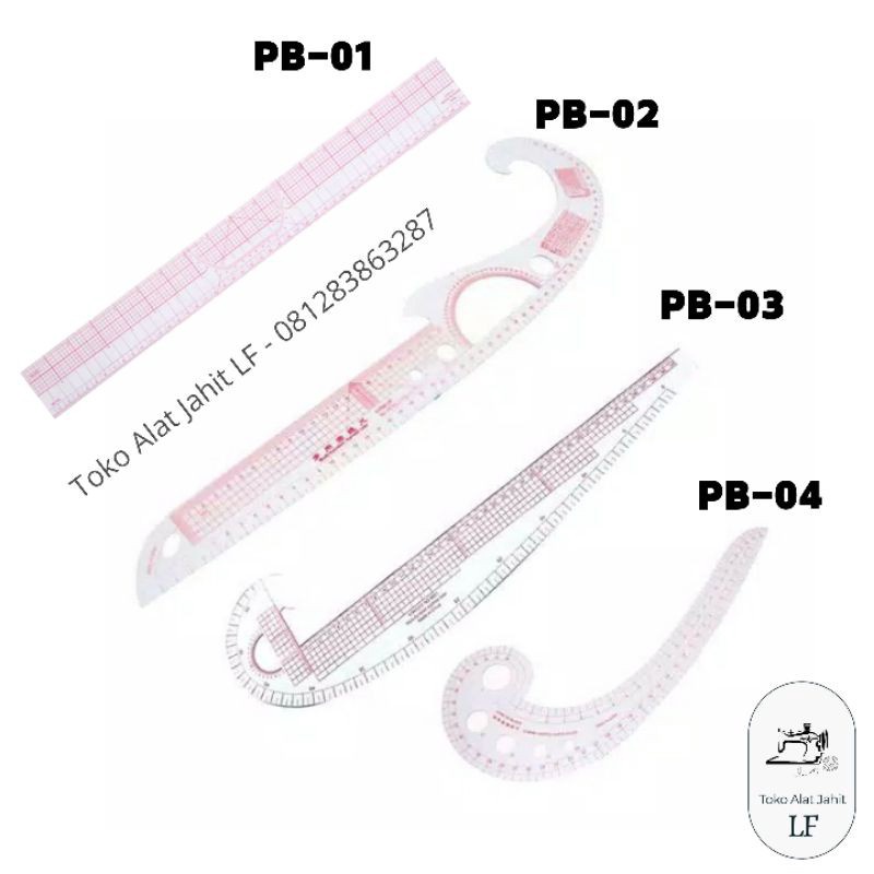 

Diskon 2 Produk Terpilih PENGGARIS POLA JAHIT BENING LENTUR