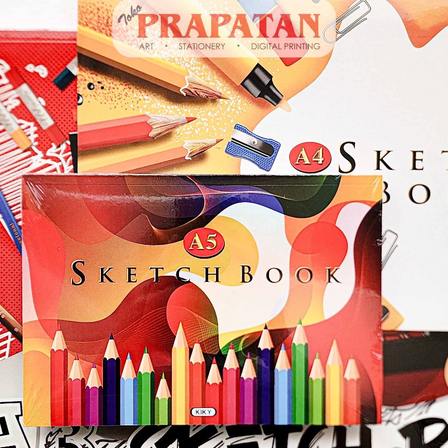 

Potongan Kiky Sketchbook A4 Buku Gambar