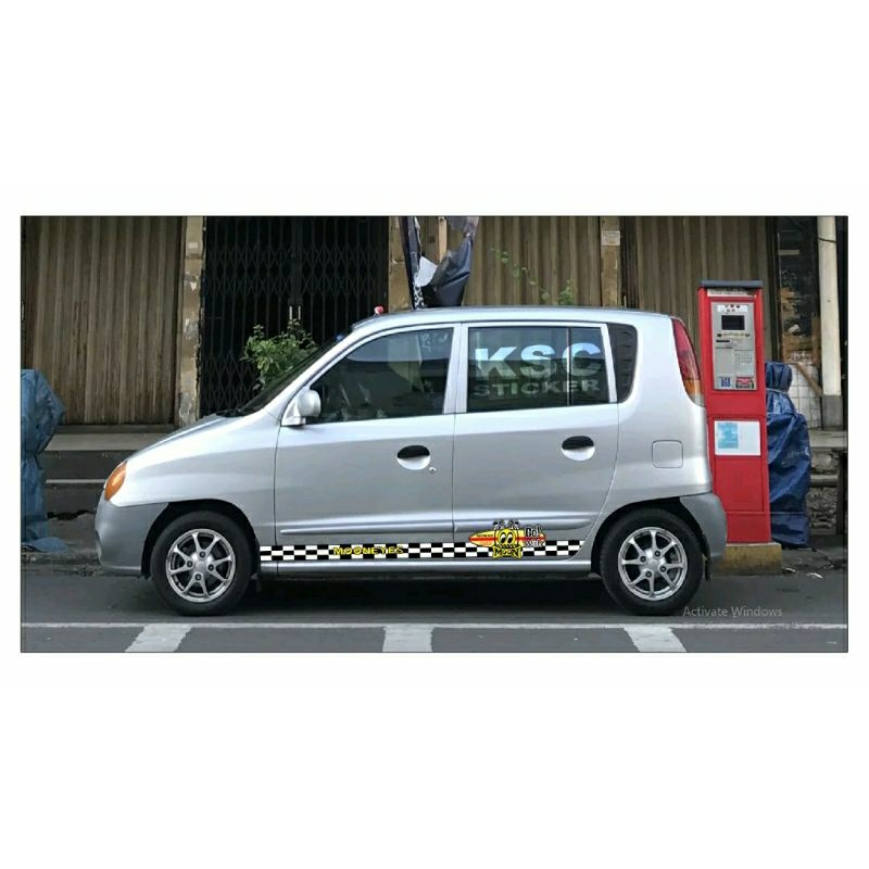 DECAL STICKER HYUNDAI ATOZ MOTIF MOONEYES
