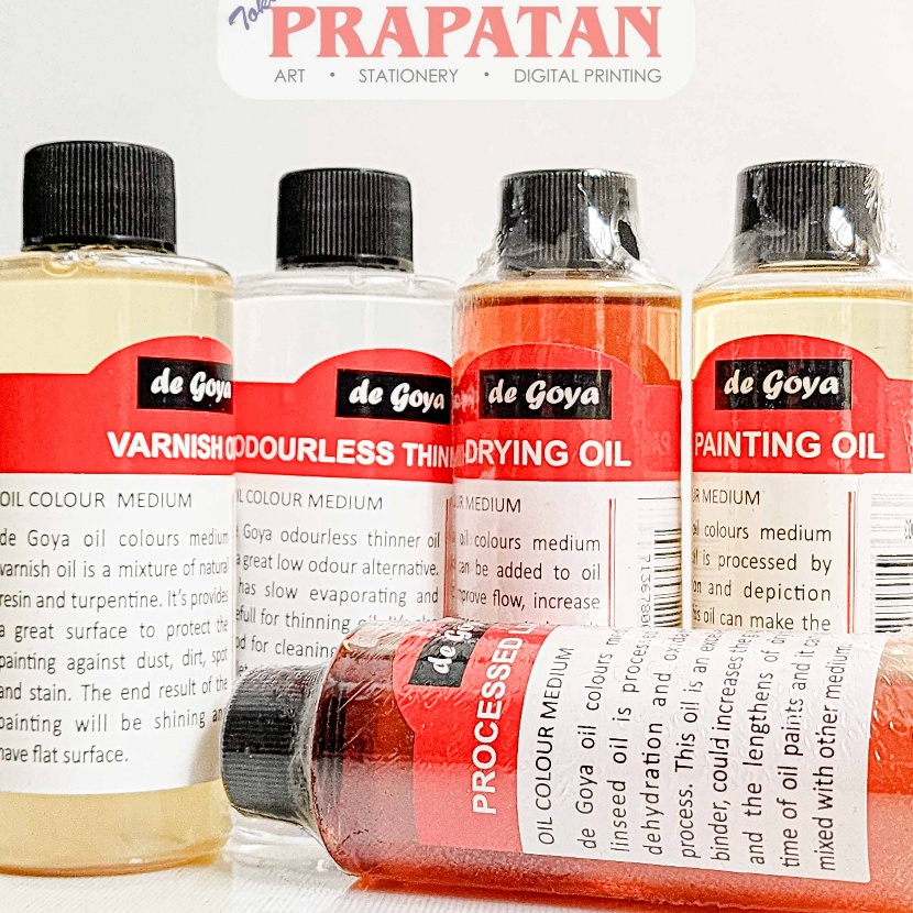 

Hemat De Goya Oil Color Medium 75ml Medium Cat Minyak